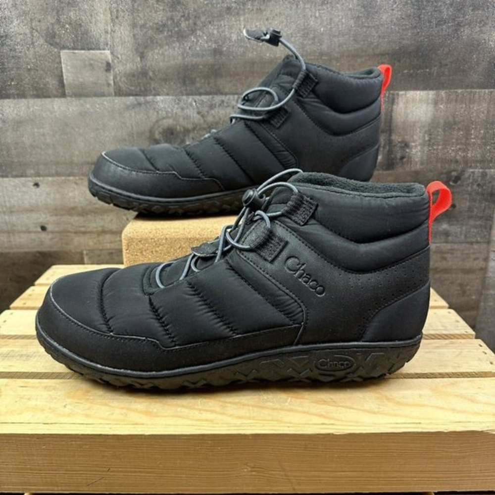 Chaco Ramble Puff‎ LAC Mens Size 11.5 Black Water Resistant Boots JCH108485